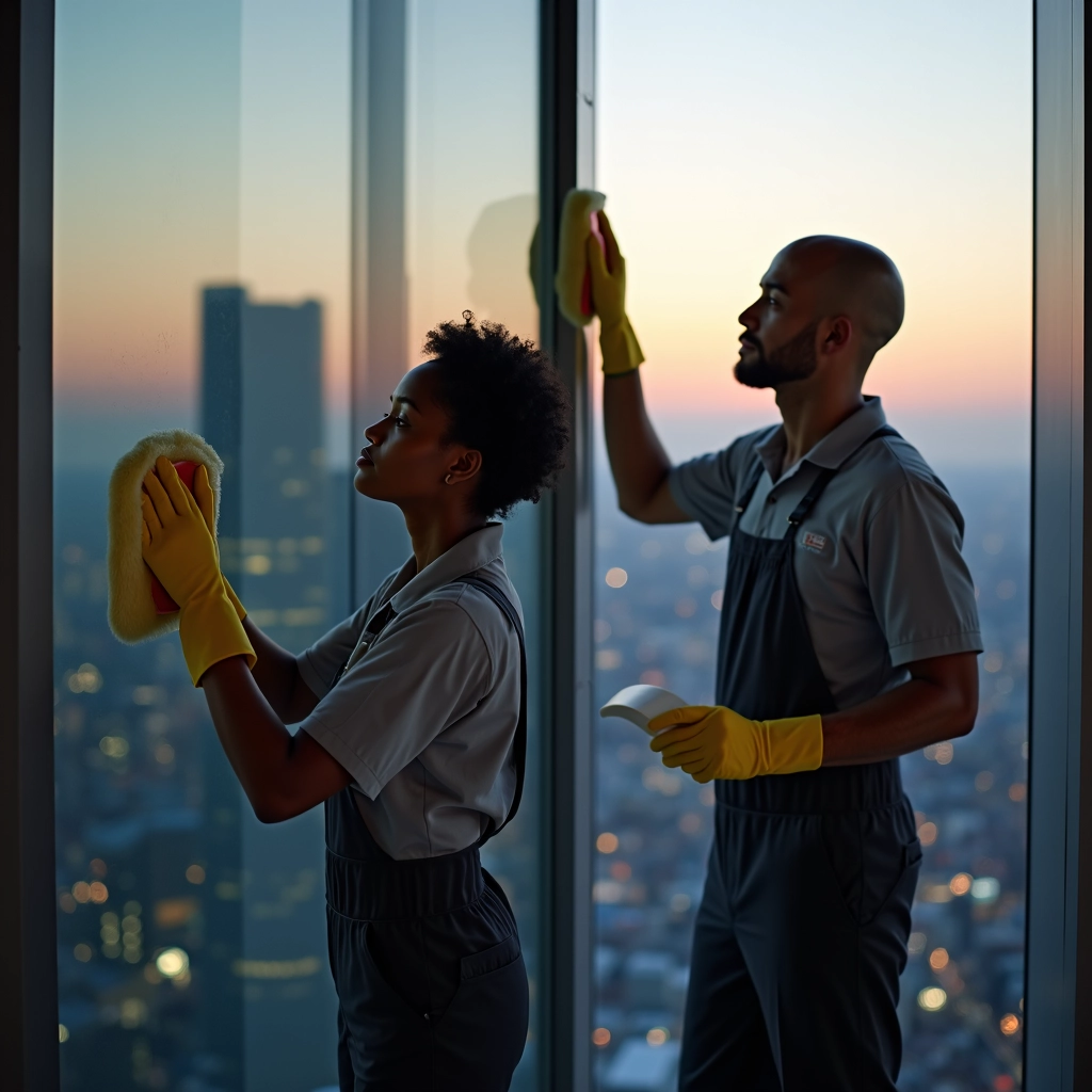 คราบตะกรันกระจก